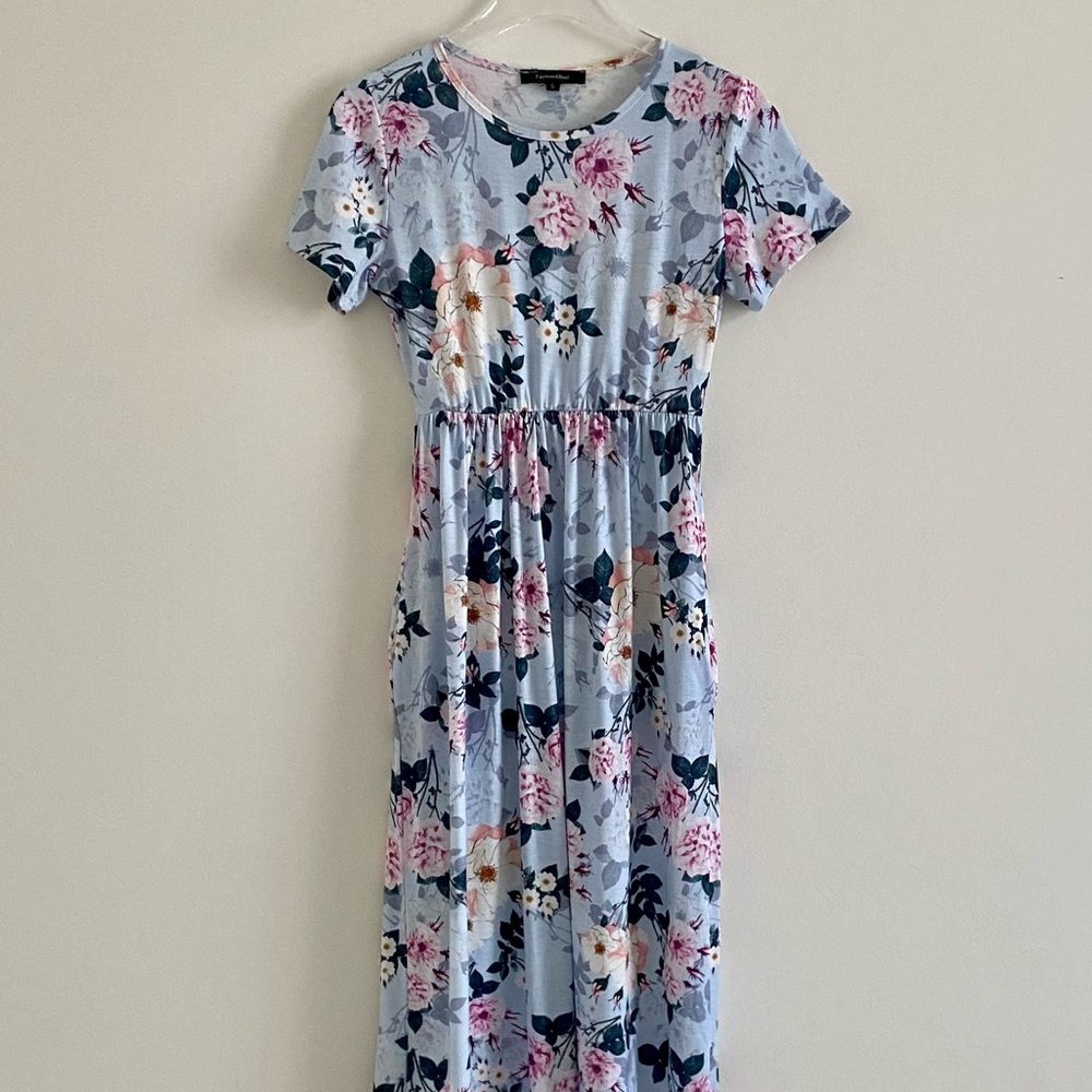 MIROL Floral Maxi Dress